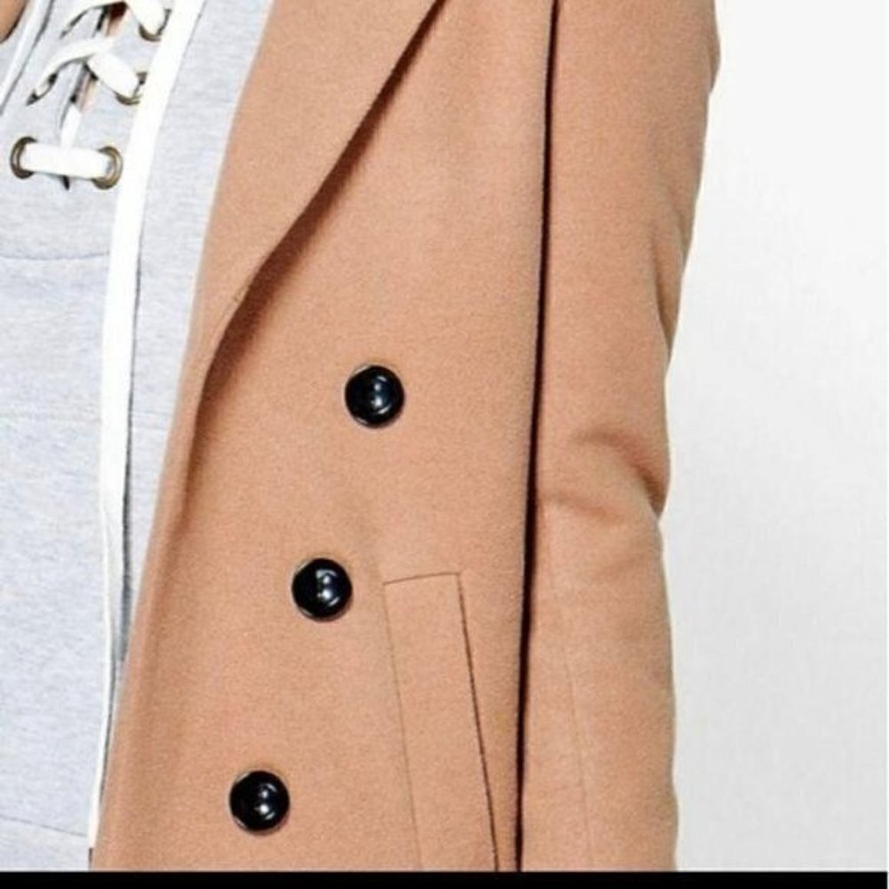 HUCKE WOOL AND CAMEL  BLAZER M/L - Picture 4 of 10